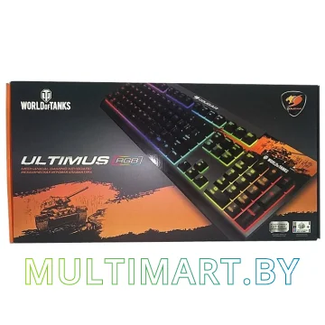 Клавиатура Cougar Ultimus RGB World of Tanks (Blue Switch) картинка 3